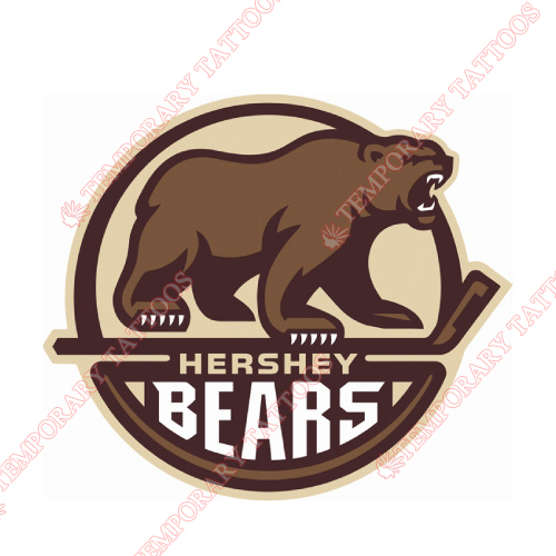 Hershey Bears Customize Temporary Tattoos Stickers NO.9036